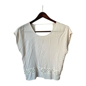 ⚡️ Open Back Keyhole Blouse Top ~ Size XS ⚡️